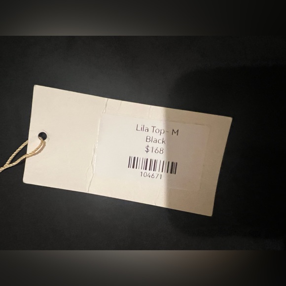 NWT Mille LILA TOP IN BLACK— Women’s medium - Picture 10 of 11